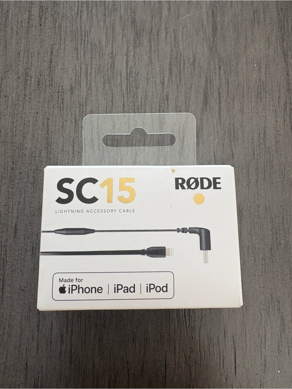 RODE SC15 Lightning Accessory Cable - NIB
